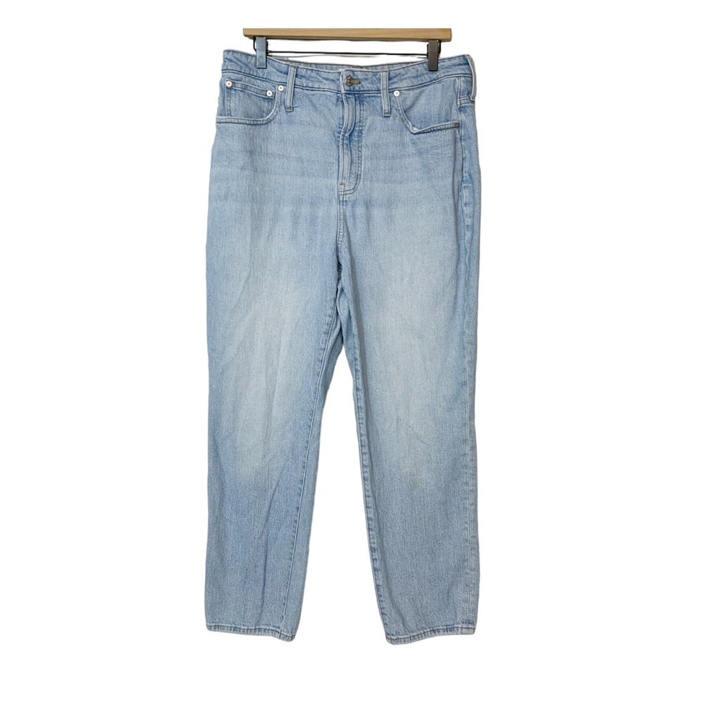 Madewell Lightwash the curvy perfect vintage jeans high rise sz 31